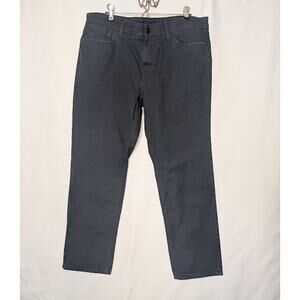 ENGLISH LAUNDRY Mens Blue Textured Cotton Twill Pants 38 X 30